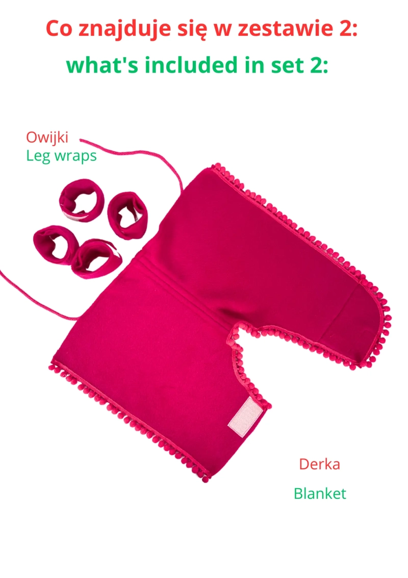 ACCESSORIES - SET OF 2 - FOR BABY HORSE STANDARD