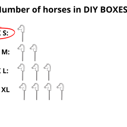 BOX S (for 1 horse) – SIZE A5