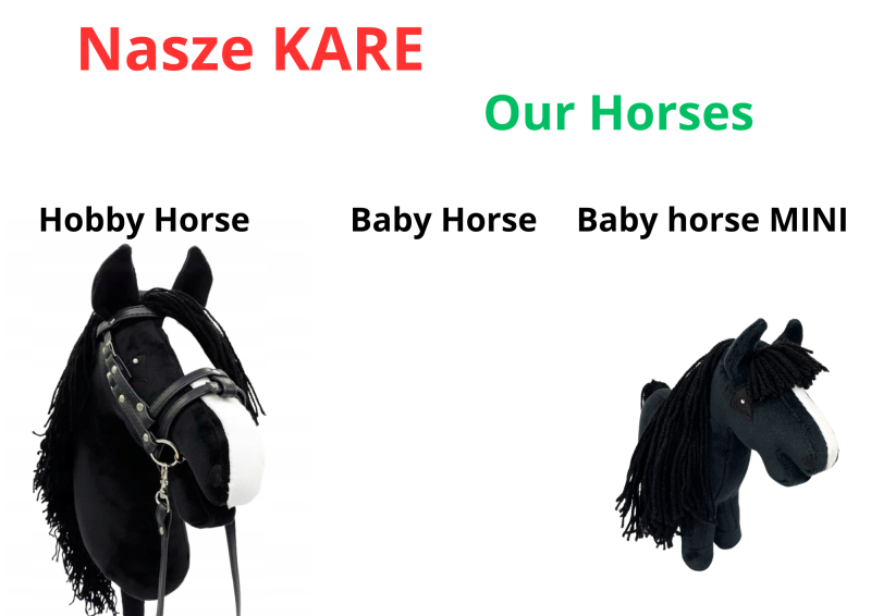 BABY HORSE MINI - black