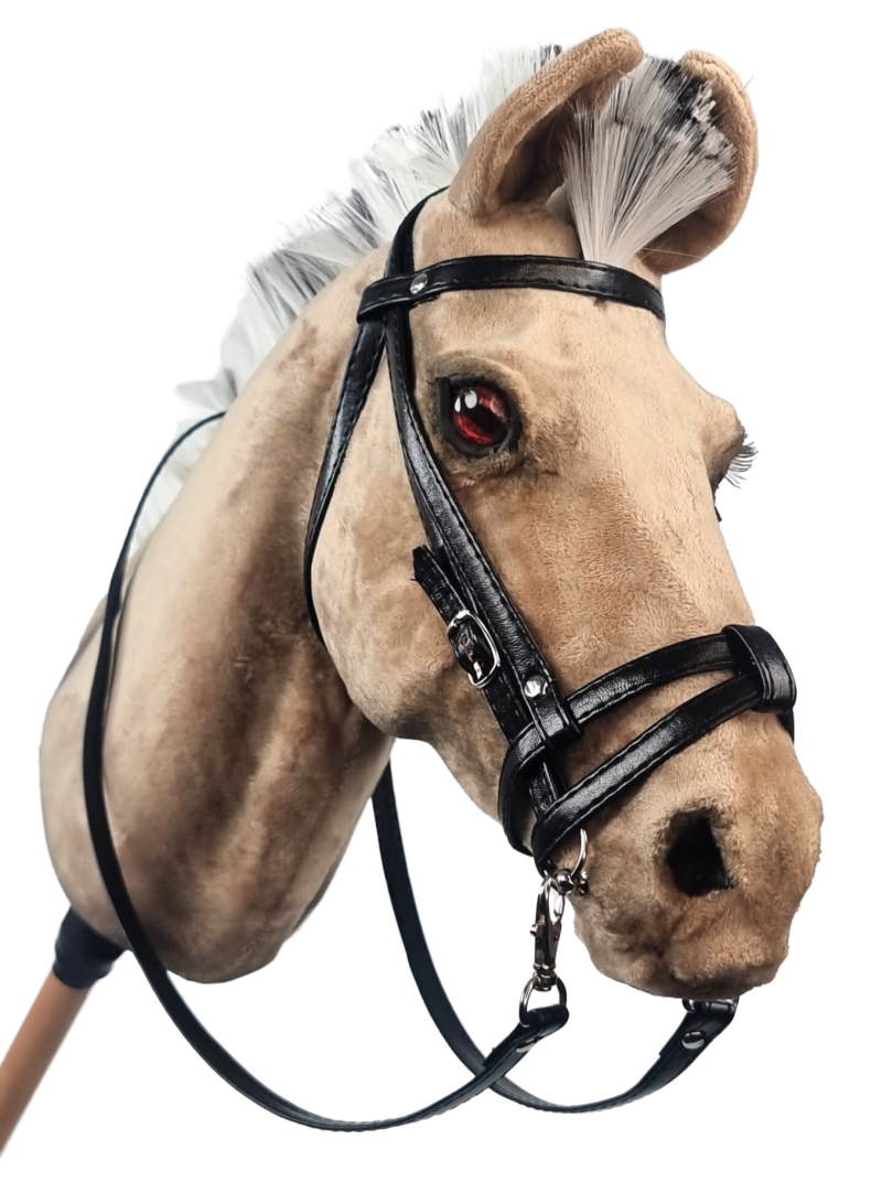 ENGLISH BRIDLE FOR REALISTIC HOBBY HORSE