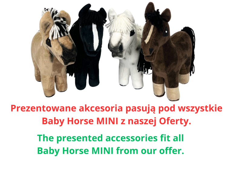 ACCESSORIES - SET OF 2 - FOR BABY HORSE MINI