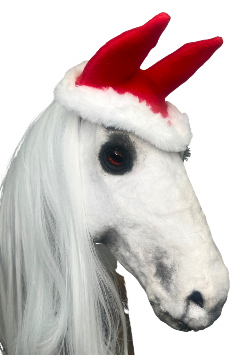 CHRISTMAS EAR WARMERS for a realistic horse (jewelry optional)