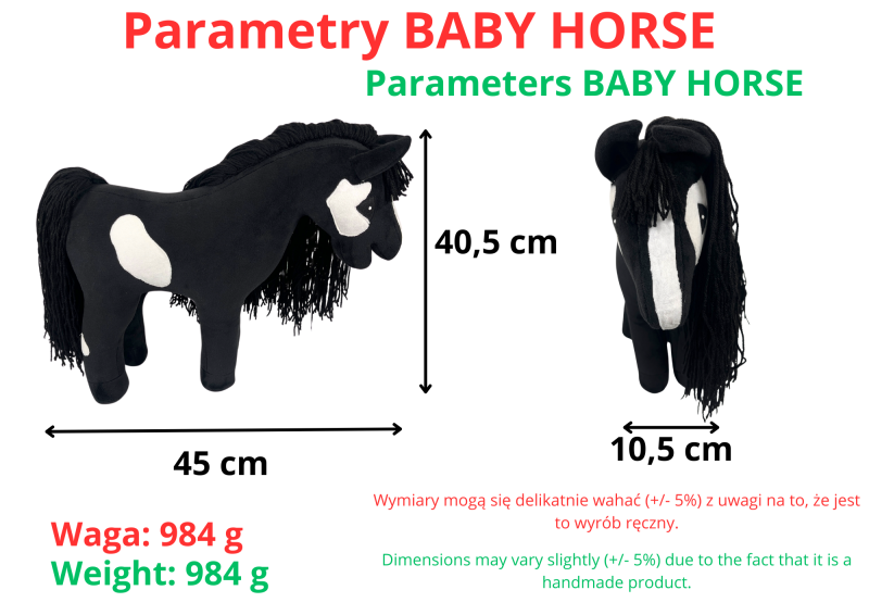 ACCESSORIES - SET OF 2 - FOR BABY HORSE STANDARD