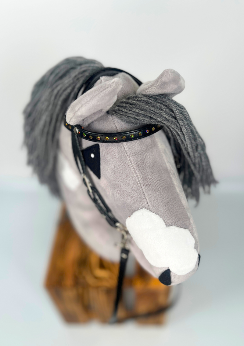 HOBBY HORSE VIP GRAY WITH PATCHES A2-A5