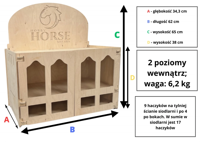 SADDLEROOM FOR HOBBY HORSE