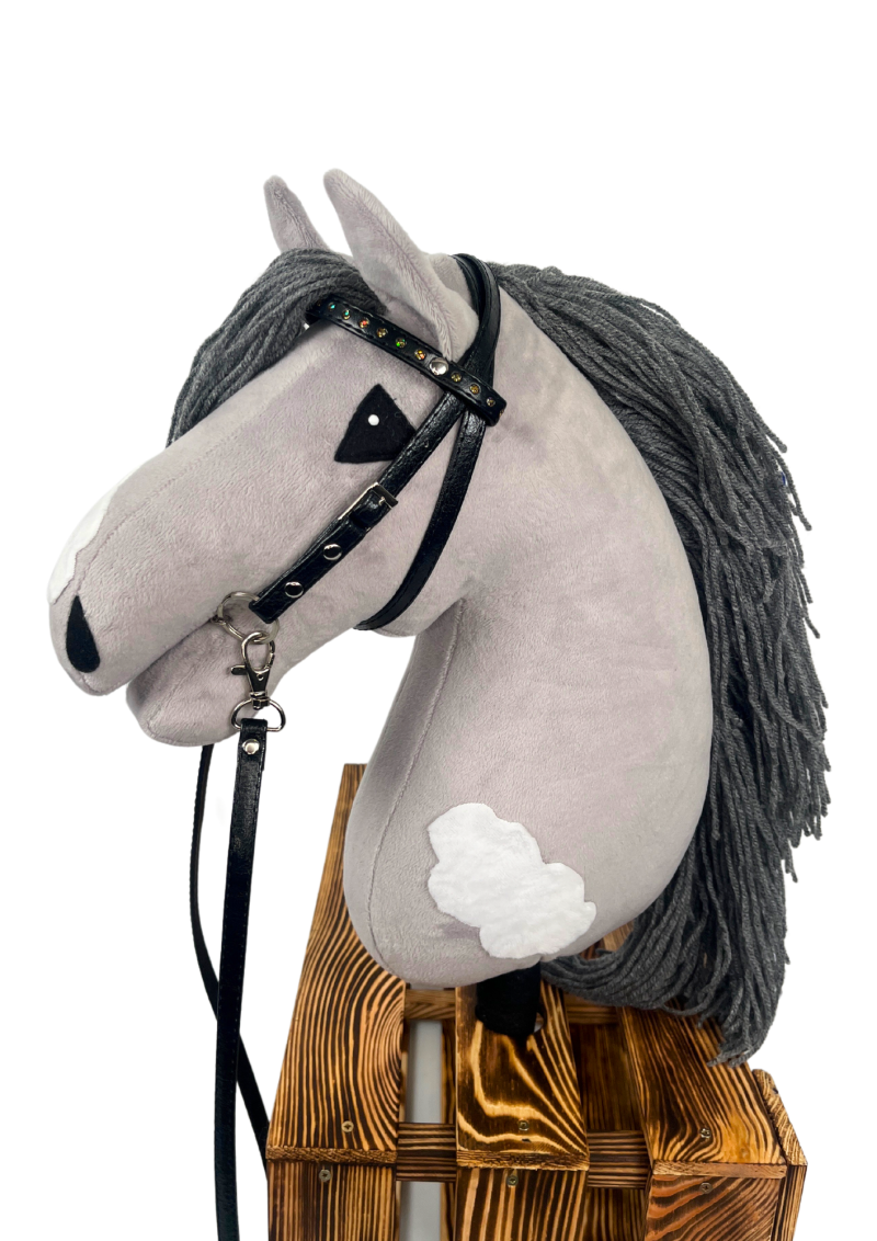 HOBBY HORSE VIP GRAY WITH PATCHES A2-A5