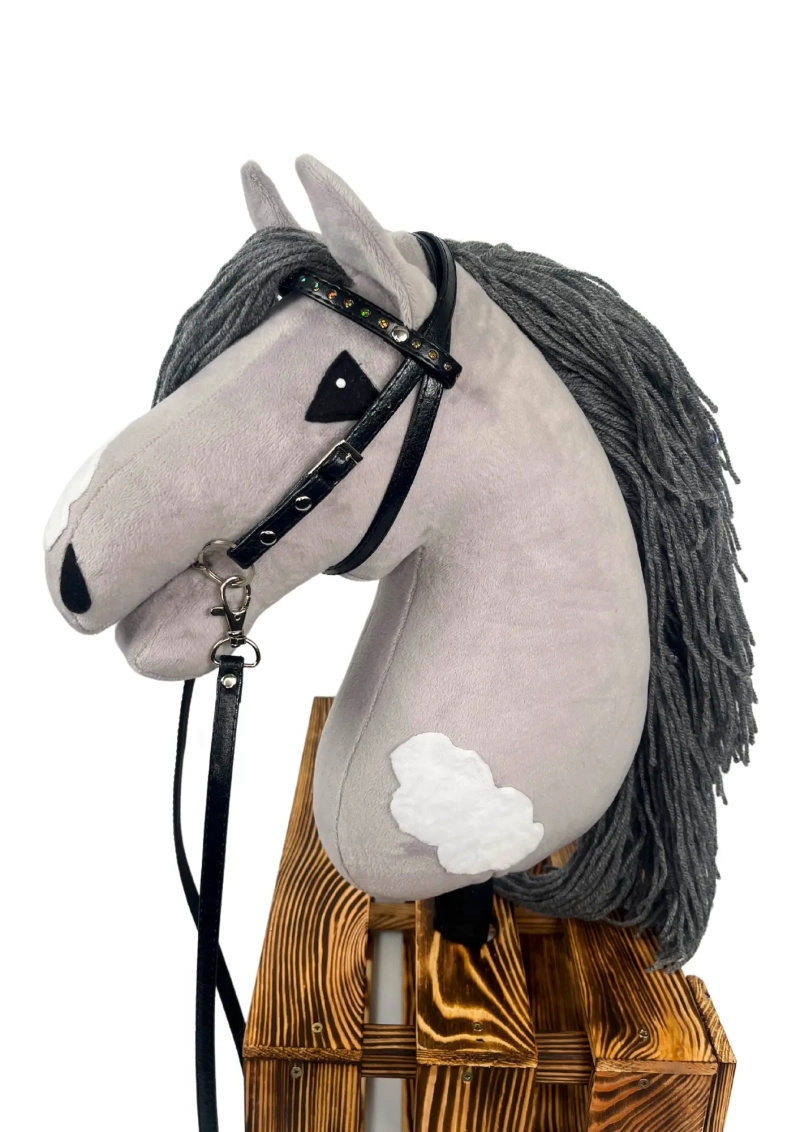 HOBBY HORSE VIP GRAY WITH PATCHES A2-A5