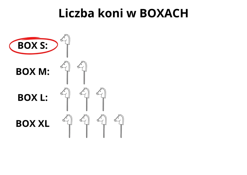 BOX S (for 1 horse) – SIZE A5