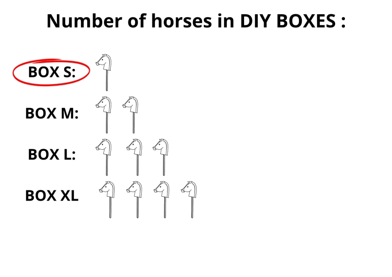 BOX S (for 1 horse) – A4 SIZE