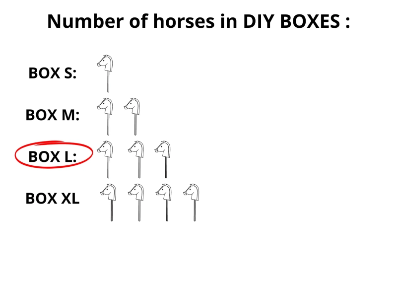 BOX L (for 3 horses) – SIZE A5