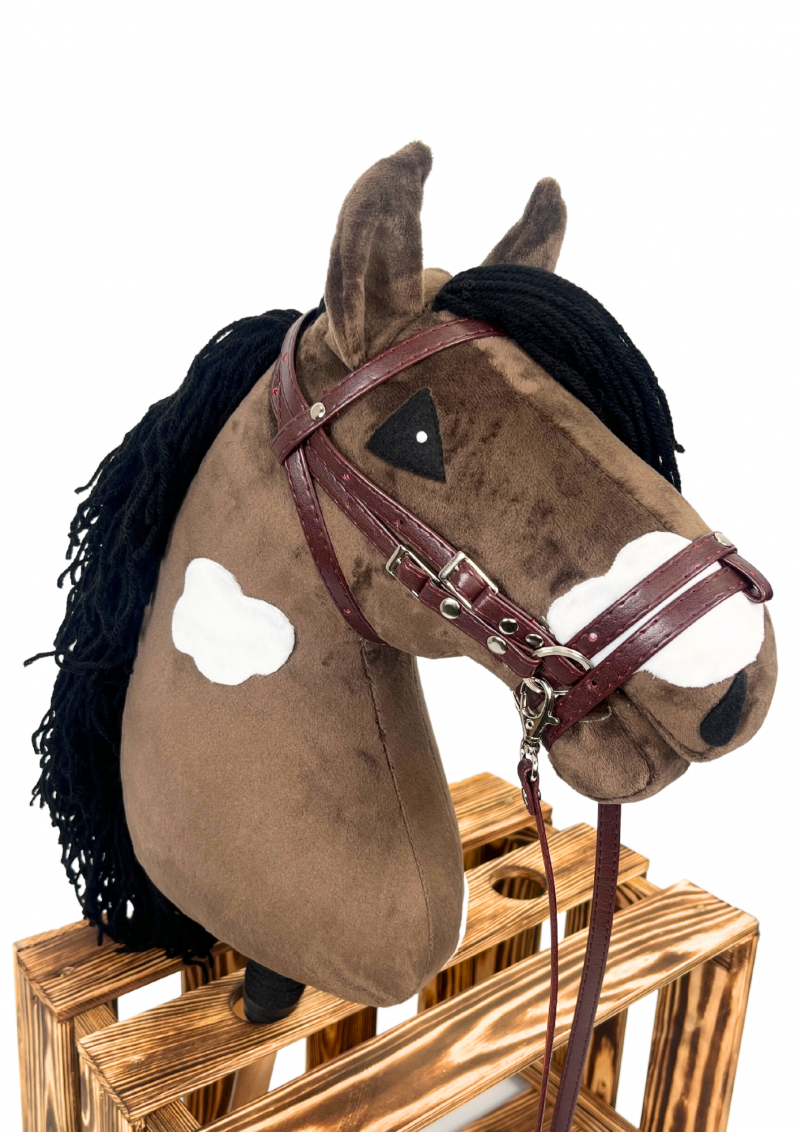 HOBBY HORSE VIP - BROWN WITH PATCHES A2-25