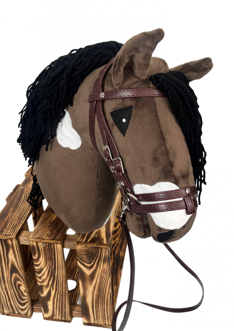 HOBBY HORSE VIP - BROWN WITH PATCHES A2-25