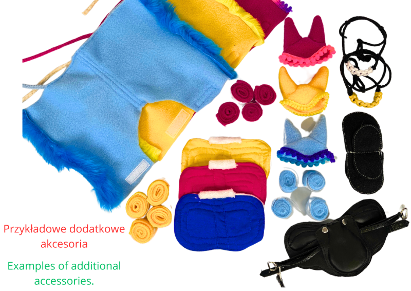 ACCESSORIES - SET 1 - FOR BABY HORSE STANDARD