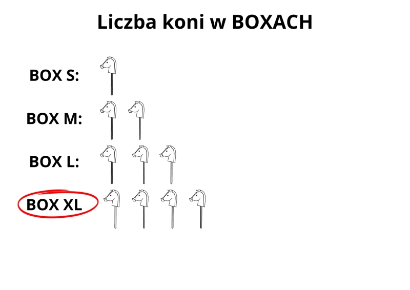 BOX XL (for 4 horses) – SIZE A5