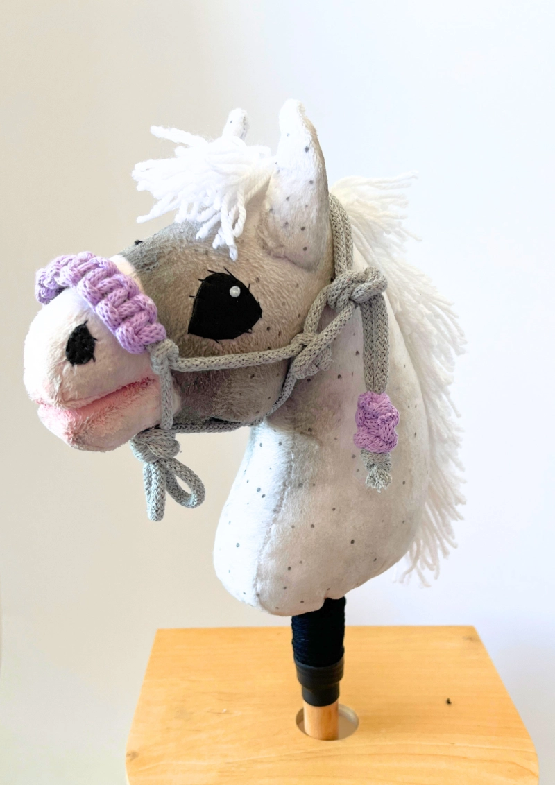 DRESSAGE hobby horse - BLACK A3