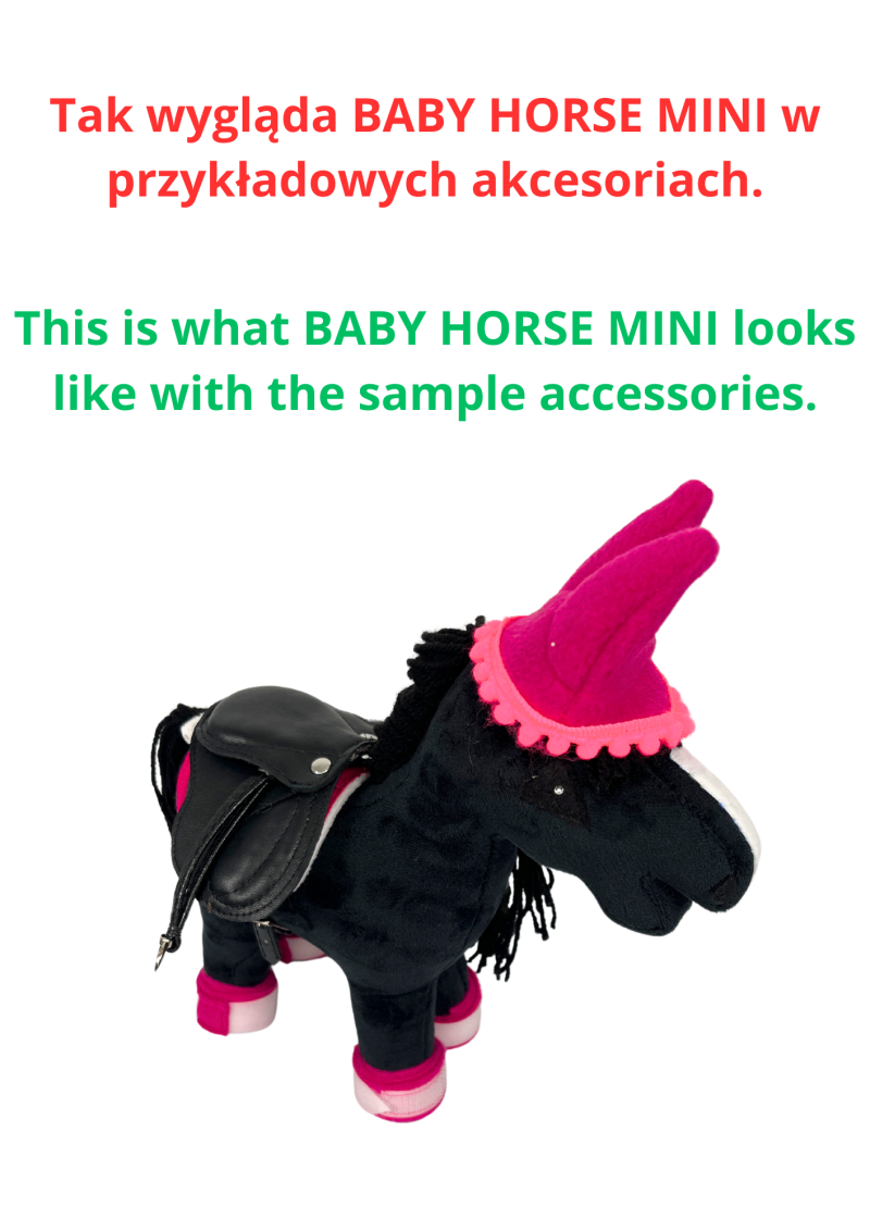 BABY HORSE MINI - black