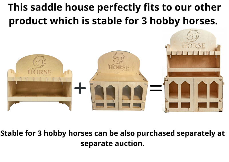 SADDLEROOM FOR HOBBY HORSE