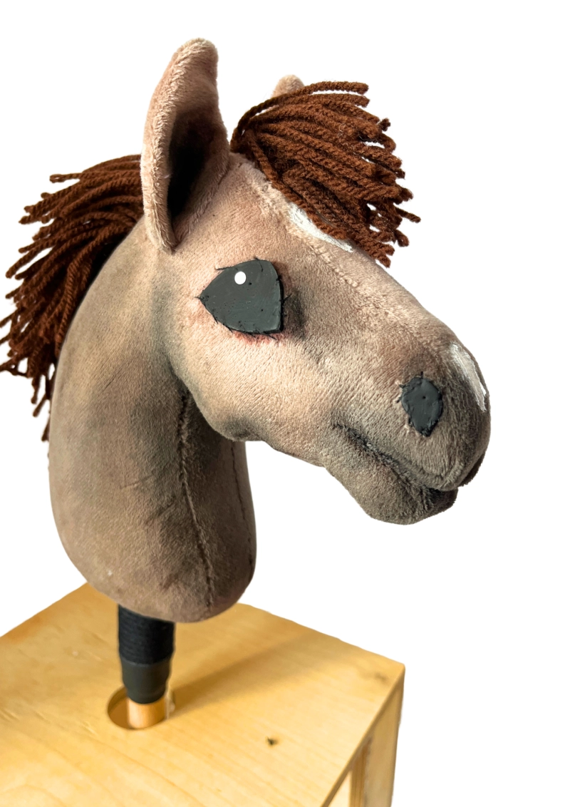 DRESSAGE hobby horse - BLACK A3