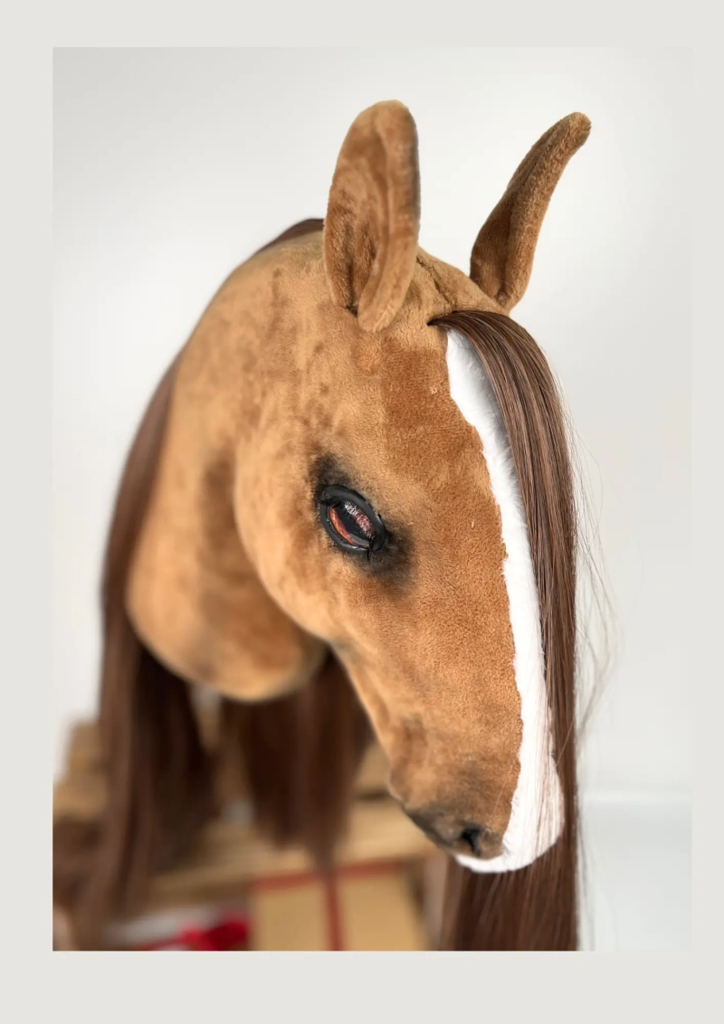 DRESSAGE REALISTIC HOBBY HORSE – HAFLINGER