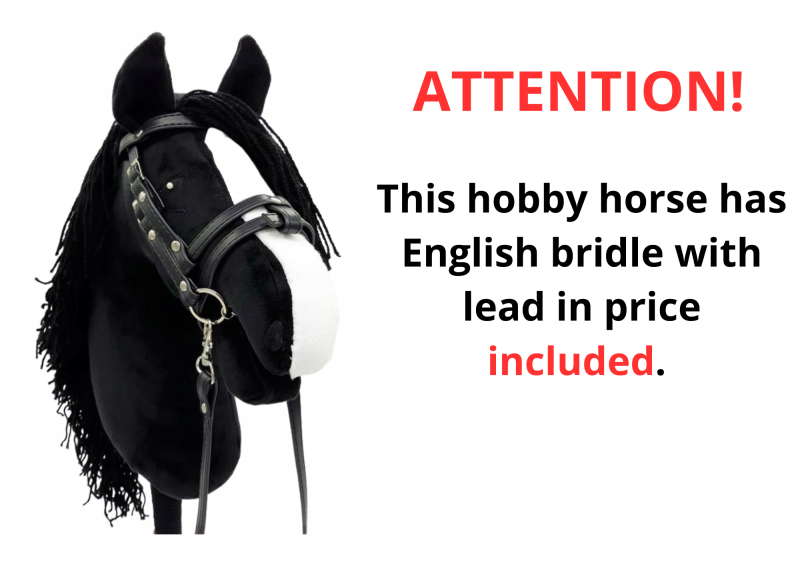 HOBBY HORSE VIP - BLACK  A2-A5