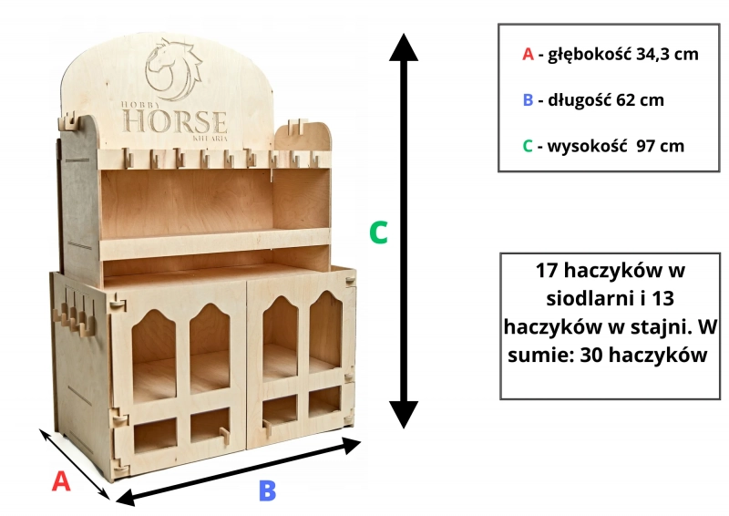 SET: STABLE PLUS SADDLEROOM