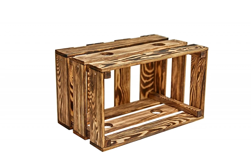 RUSTIC STABLE FOR 2 HORSES