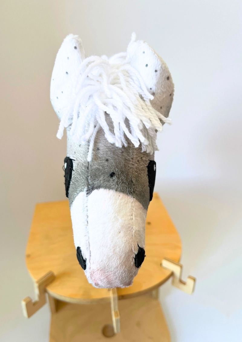 DRESSAGE hobby horse - BLACK A3