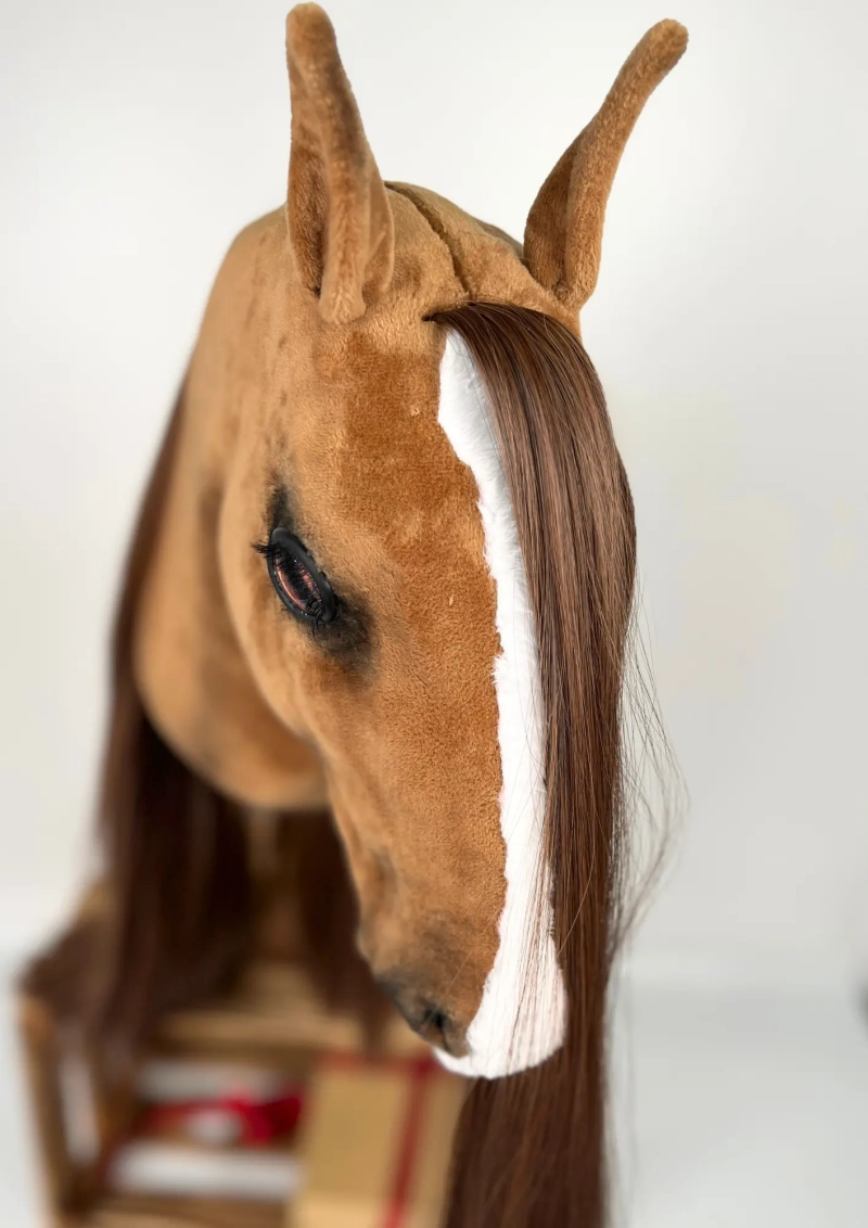DRESSAGE REALISTIC HOBBY HORSE – HAFLINGER