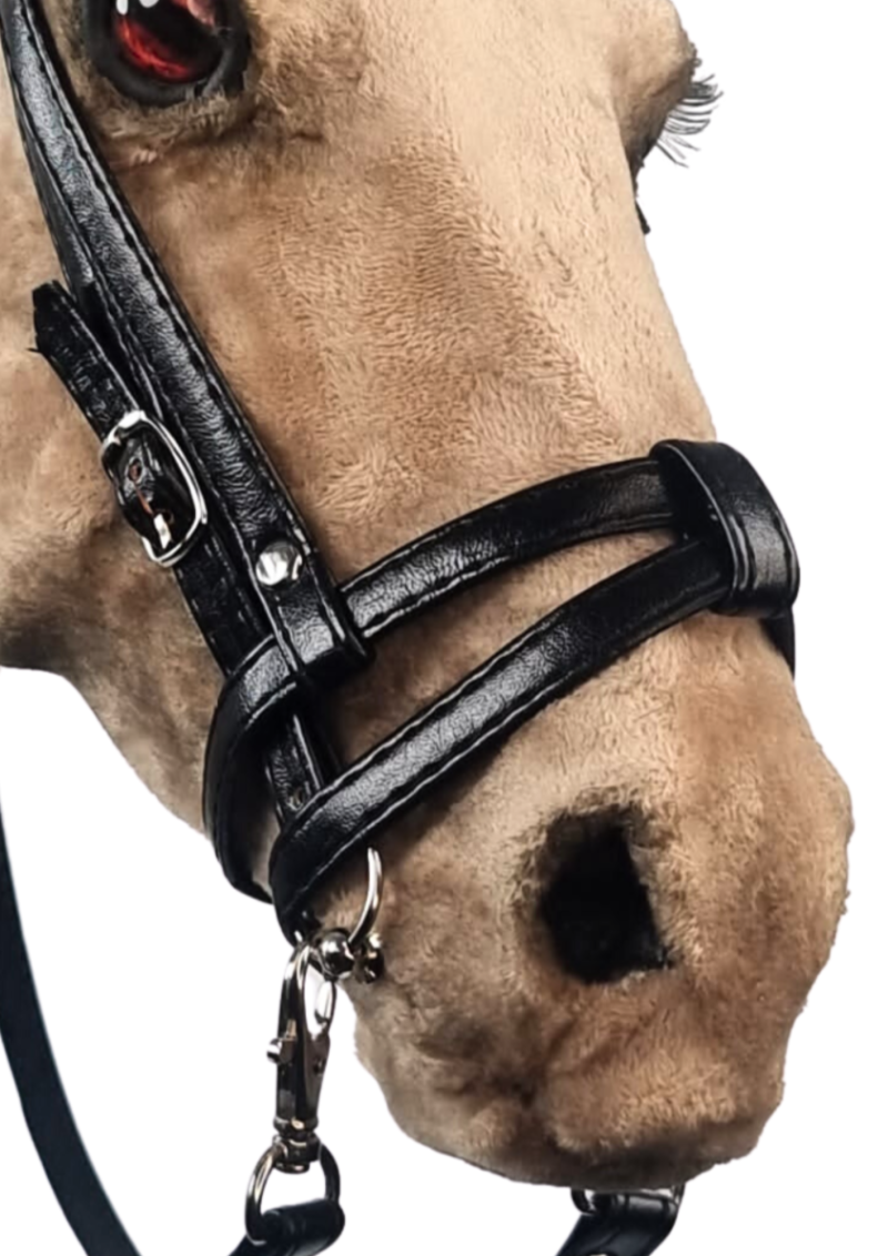 ENGLISH BRIDLE FOR REALISTIC HOBBY HORSE