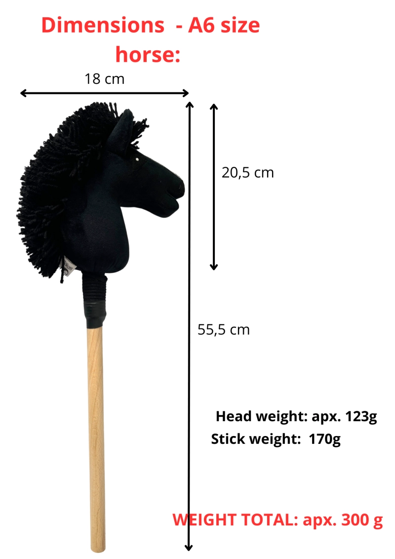 HOBBY HORSE PREMIUM – CHESTNUT WITH MOHAWK A2-A5
