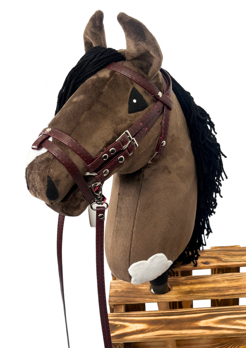 HOBBY HORSE VIP - BROWN WITH PATCHES A2-25