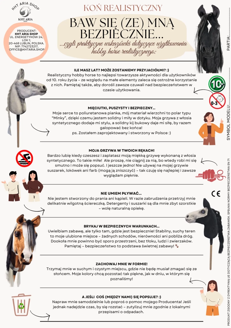 REALISTIC HOBBY HORSE – TARANT vol 2