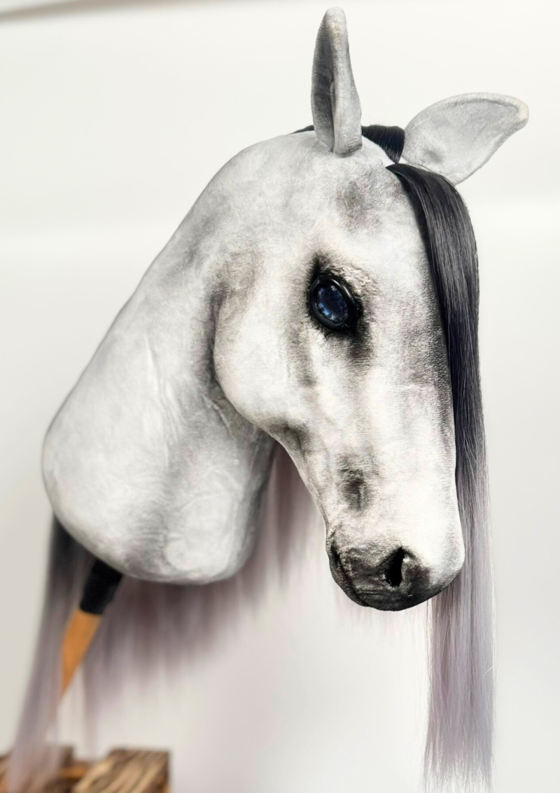 DRESSAGE REALISTIC HOBBY HORSE – GREY