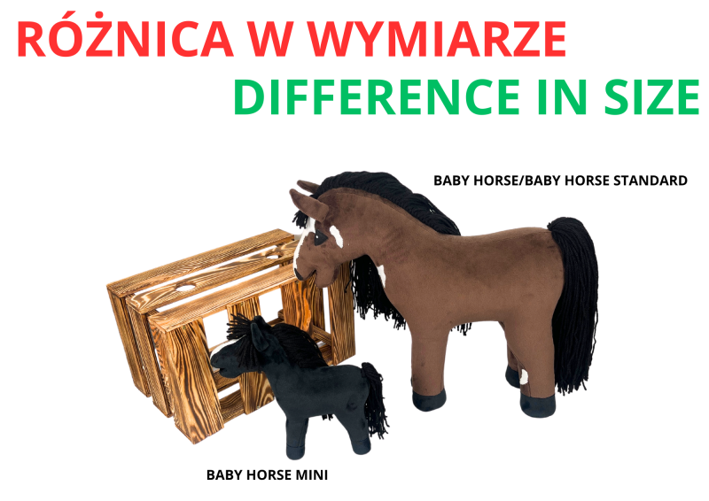 BABY HORSE MINI - black