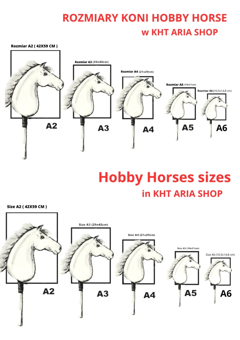 HOBBY HORSE PREMIUM – CHESTNUT WITH MOHAWK A2-A5