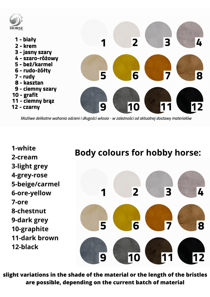 Hobby horse standard RANDOM A2-A5