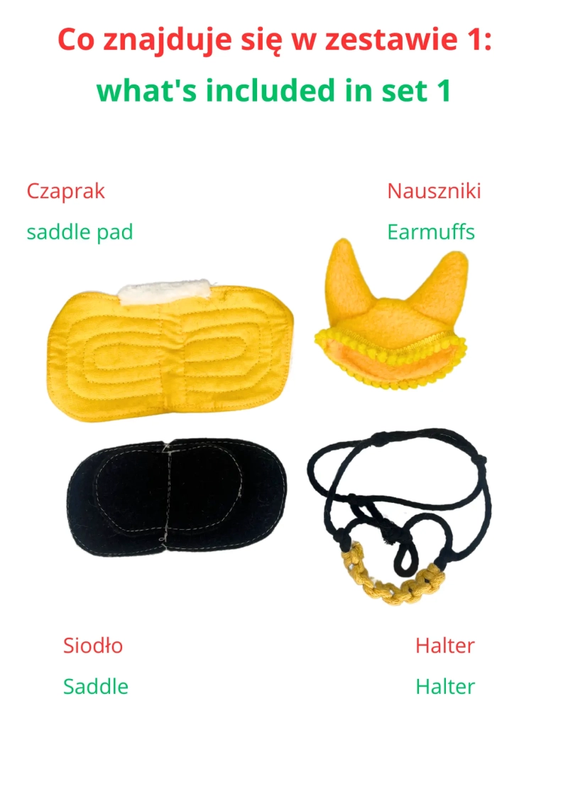 ACCESSORIES - SET 1 - FOR BABY HORSE MINI