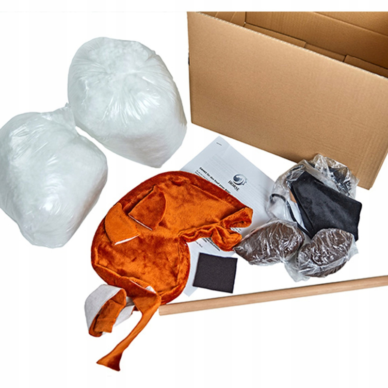 BOX FOR SELF-FINISHING - with embroidered horse head - SIZE A2