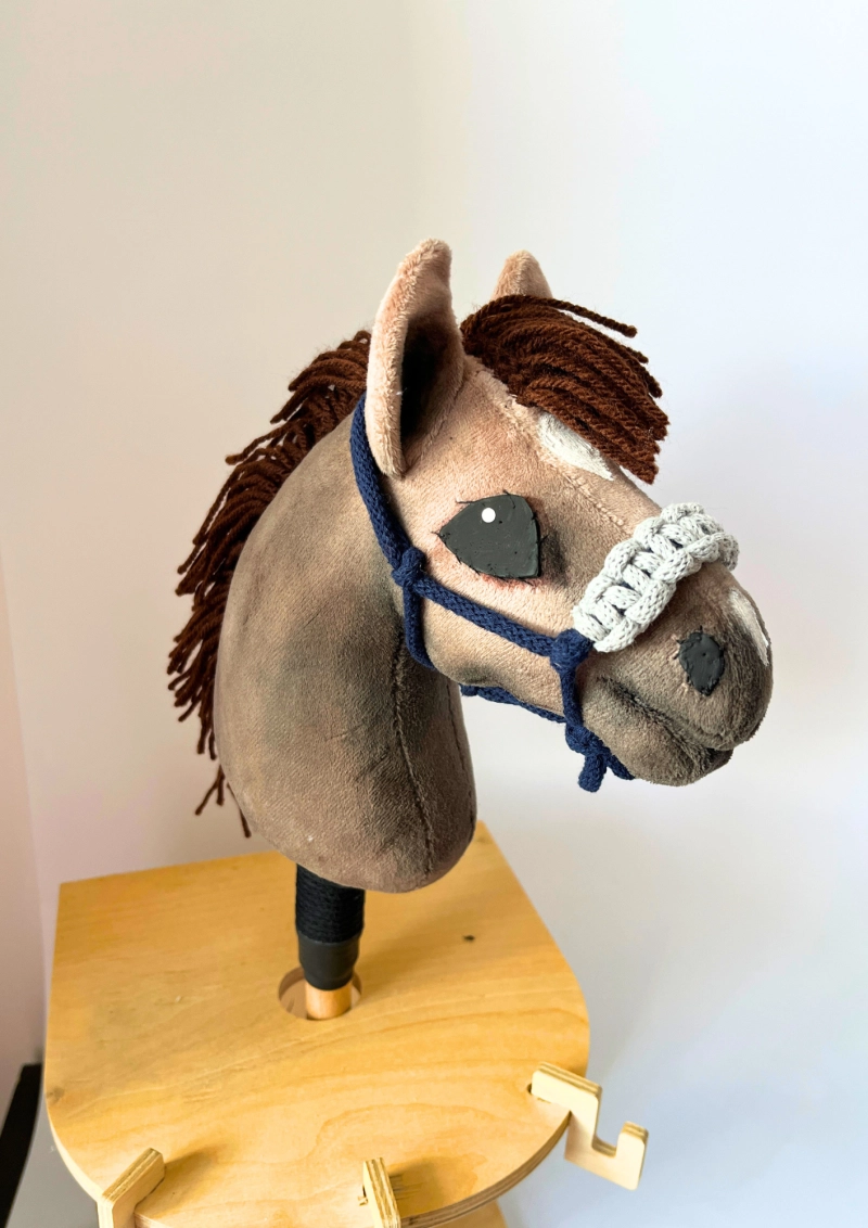 DRESSAGE hobby horse - BLACK A3
