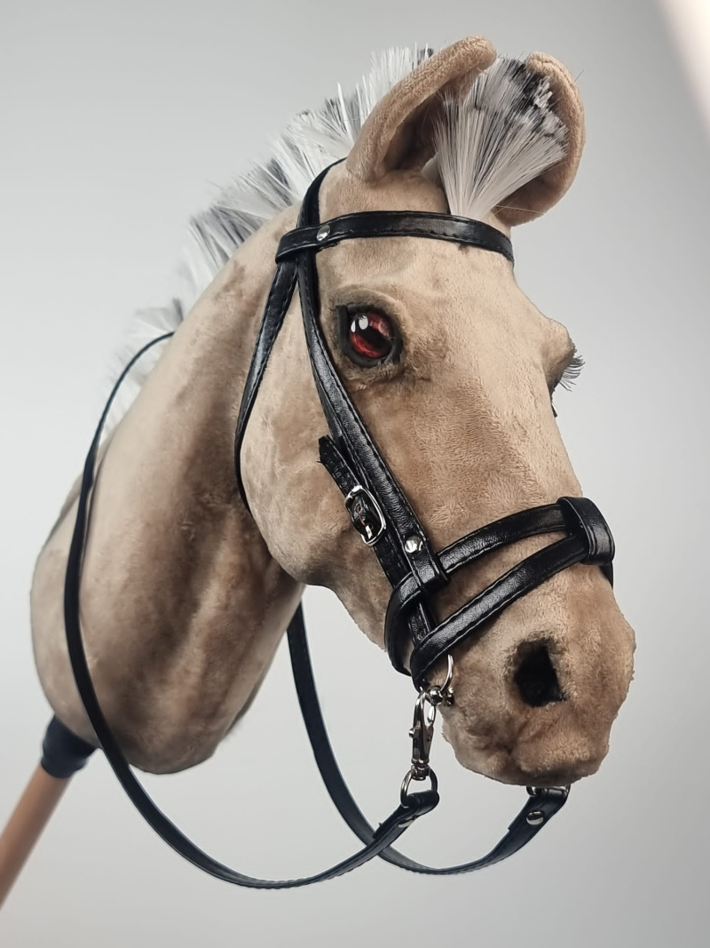 ENGLISH BRIDLE FOR REALISTIC HOBBY HORSE