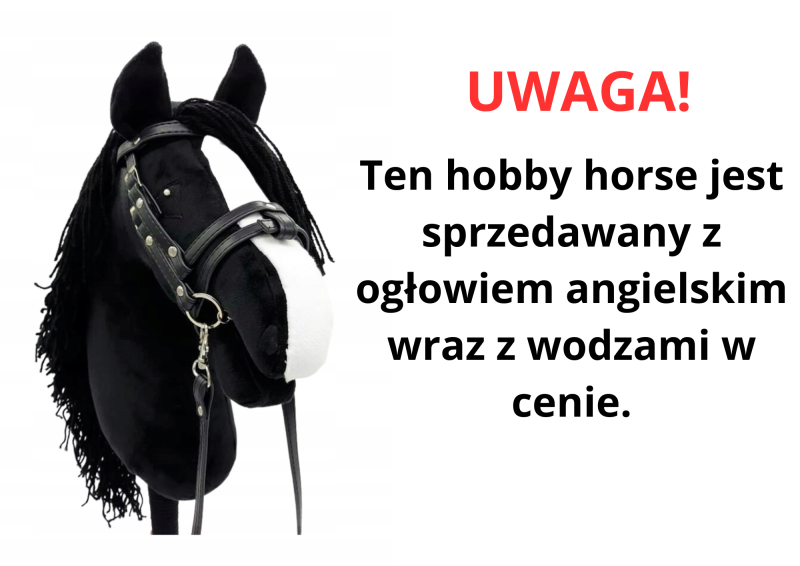 HOBBY HORSE VIP - BLACK  A2-A5