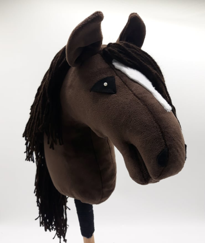 BOX FOR SELF-FINISHING - with embroidered horse head - SIZE A2