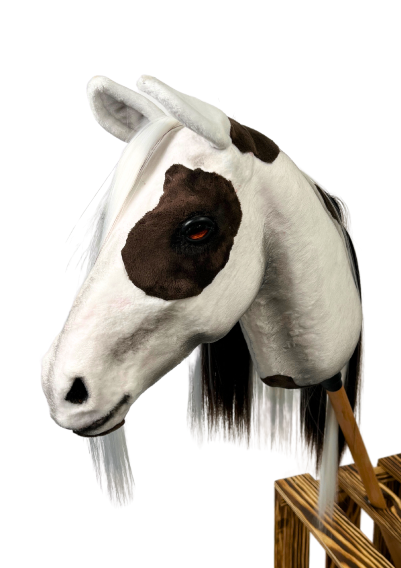 REALISTIC HOBBY HORSE – PINTO