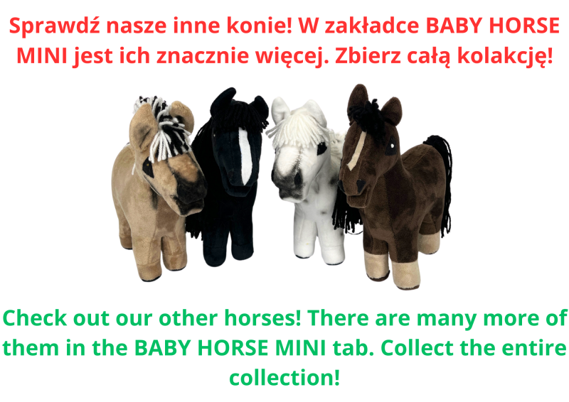 BABY HORSE MINI - black
