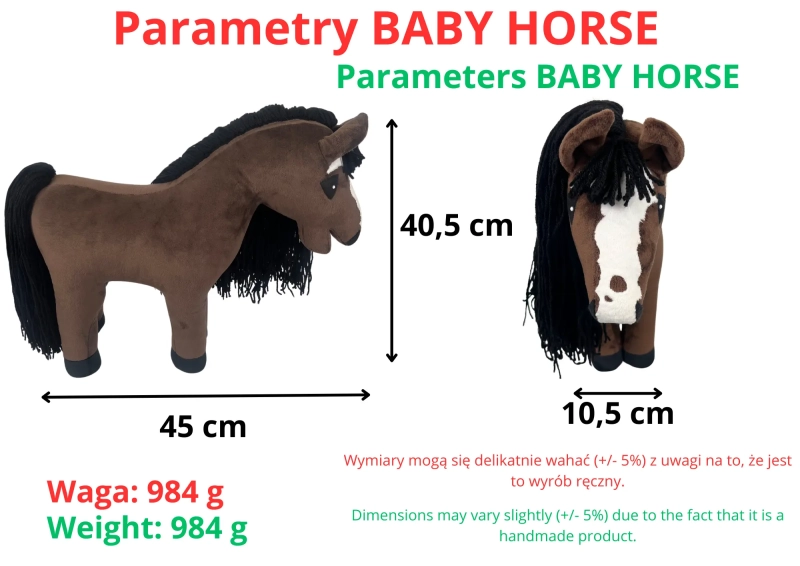 BABY HORSE STANDARD - Bay