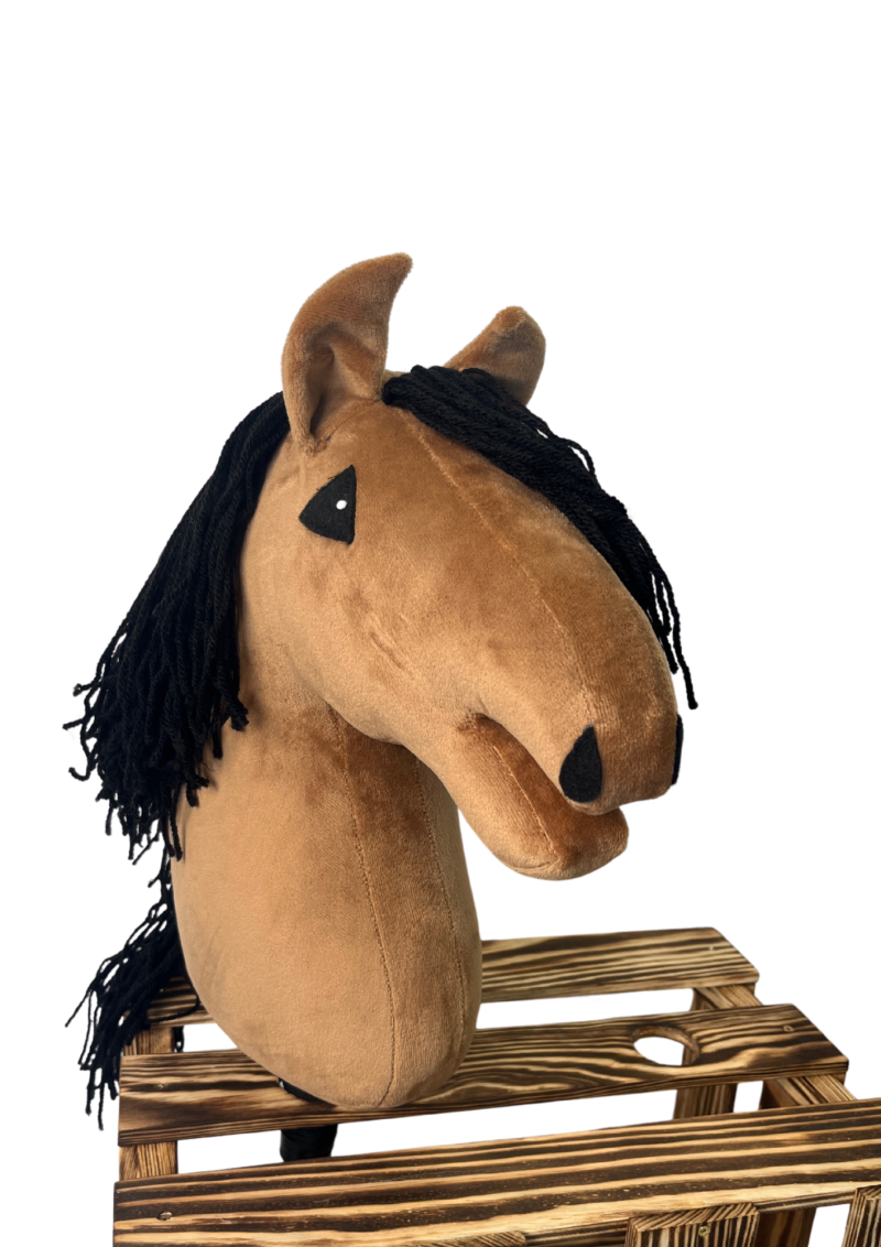 DRESSAGE hobby horse - BLACK A3