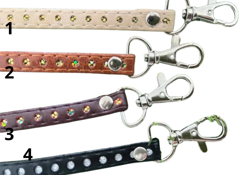 REINS WITH ECO-LEATHER DECORATION