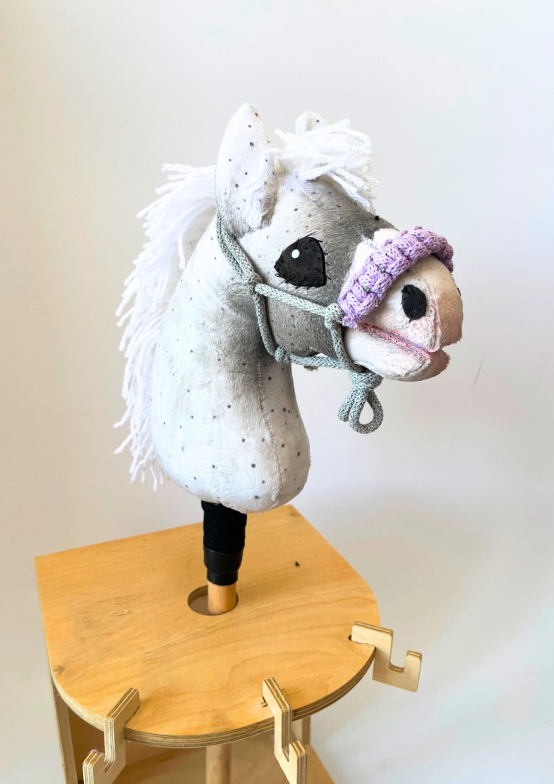 DRESSAGE hobby horse - BLACK A3