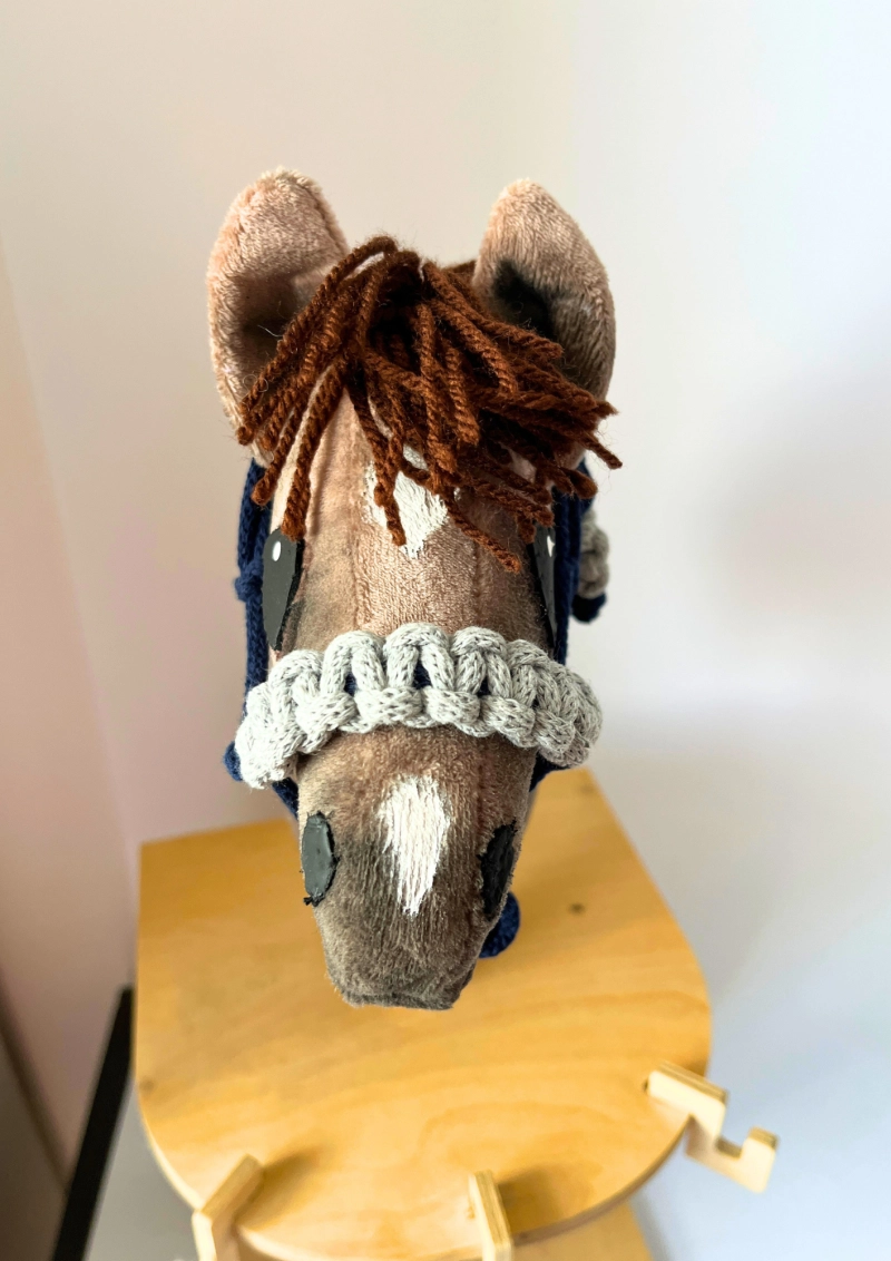 DRESSAGE hobby horse - BLACK A3