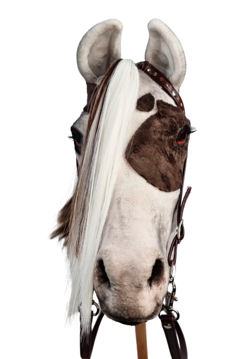 REALISTIC HOBBY HORSE – PINTO